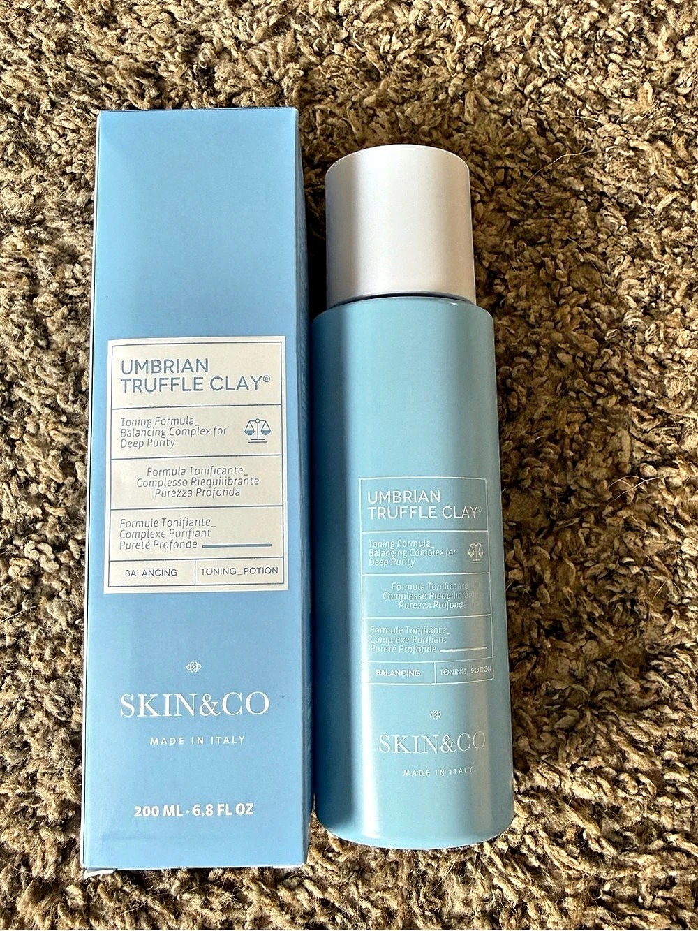 Skin&Co Umbrian Truffle Clay Toning Potion 200 mL NWT